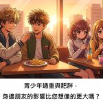 青少年過重與肥胖，身邊朋友的影響比您想像的更大嗎？