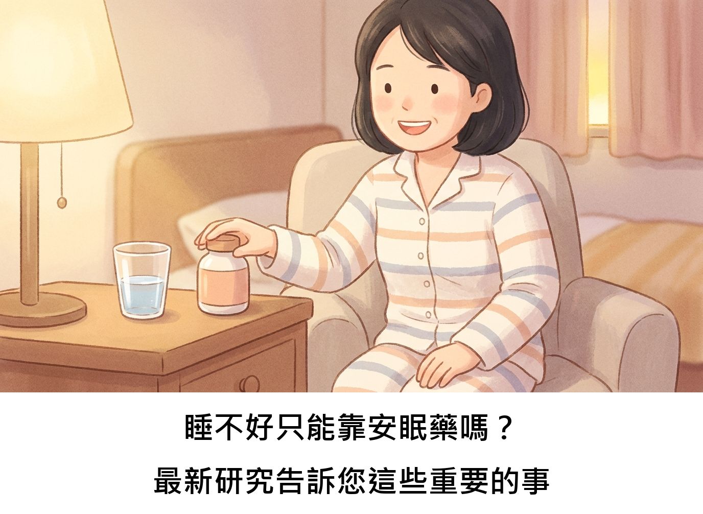 睡不好只能靠安眠藥嗎？最新研究告訴您這些重要的事