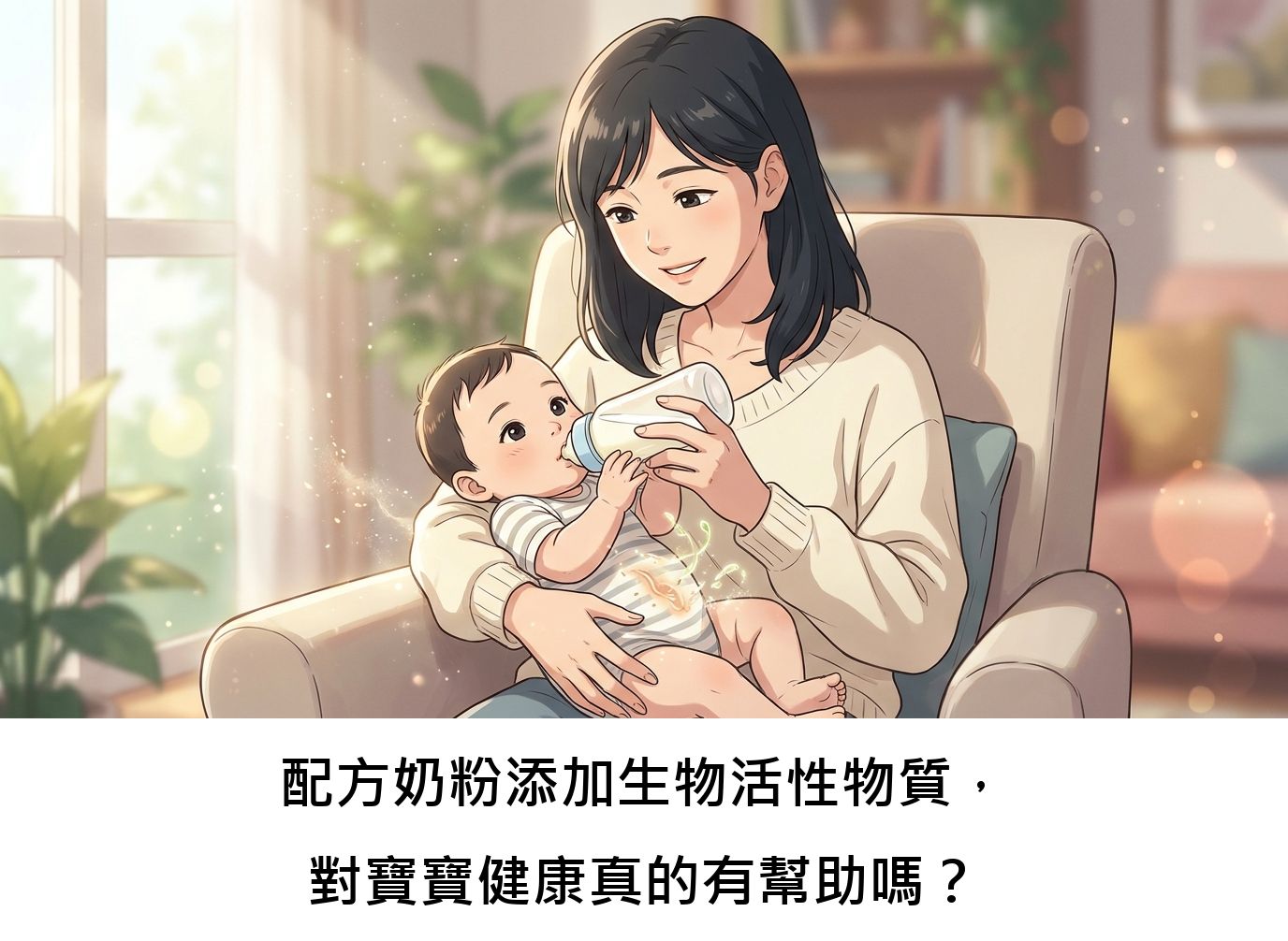 配方奶粉添加生物活性物質,對寶寶健康真的有幫助嗎?