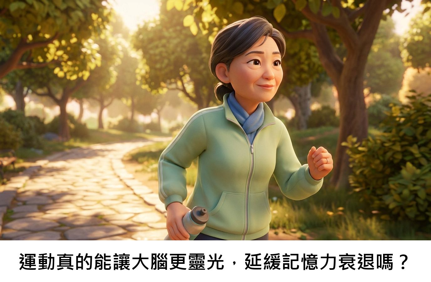 運動真的能讓大腦更靈光，延緩記憶力衰退嗎？