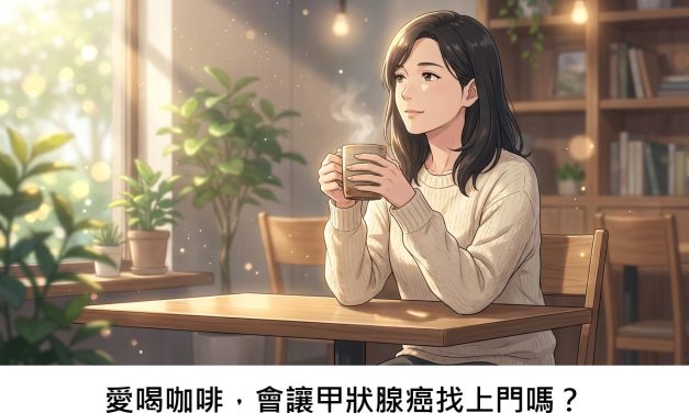 愛喝咖啡，會讓甲狀腺癌找上門嗎？
