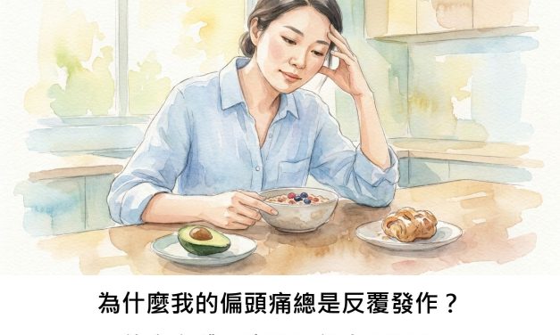 為什麼我的偏頭痛總是反覆發作？飲食和體內脂肪可能有關嗎？