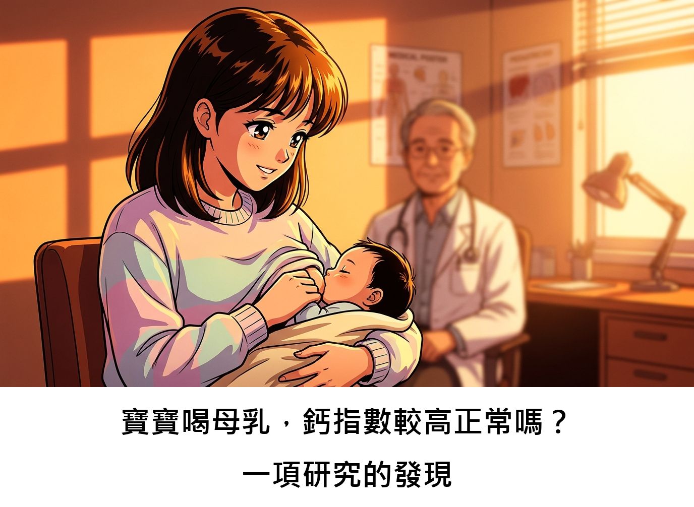 寶寶喝母乳，鈣指數較高正常嗎？一項研究的發現