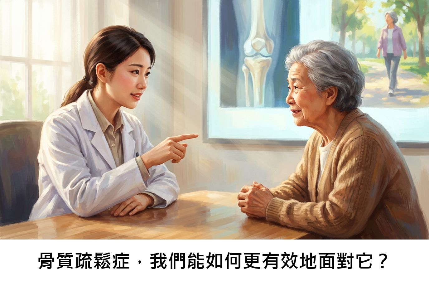 骨質疏鬆症，我們能如何更有效地面對它？