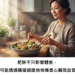 肥胖不只影響體態，還可能透過腸道細菌悄悄傷害心臟微血管，這是真的嗎？