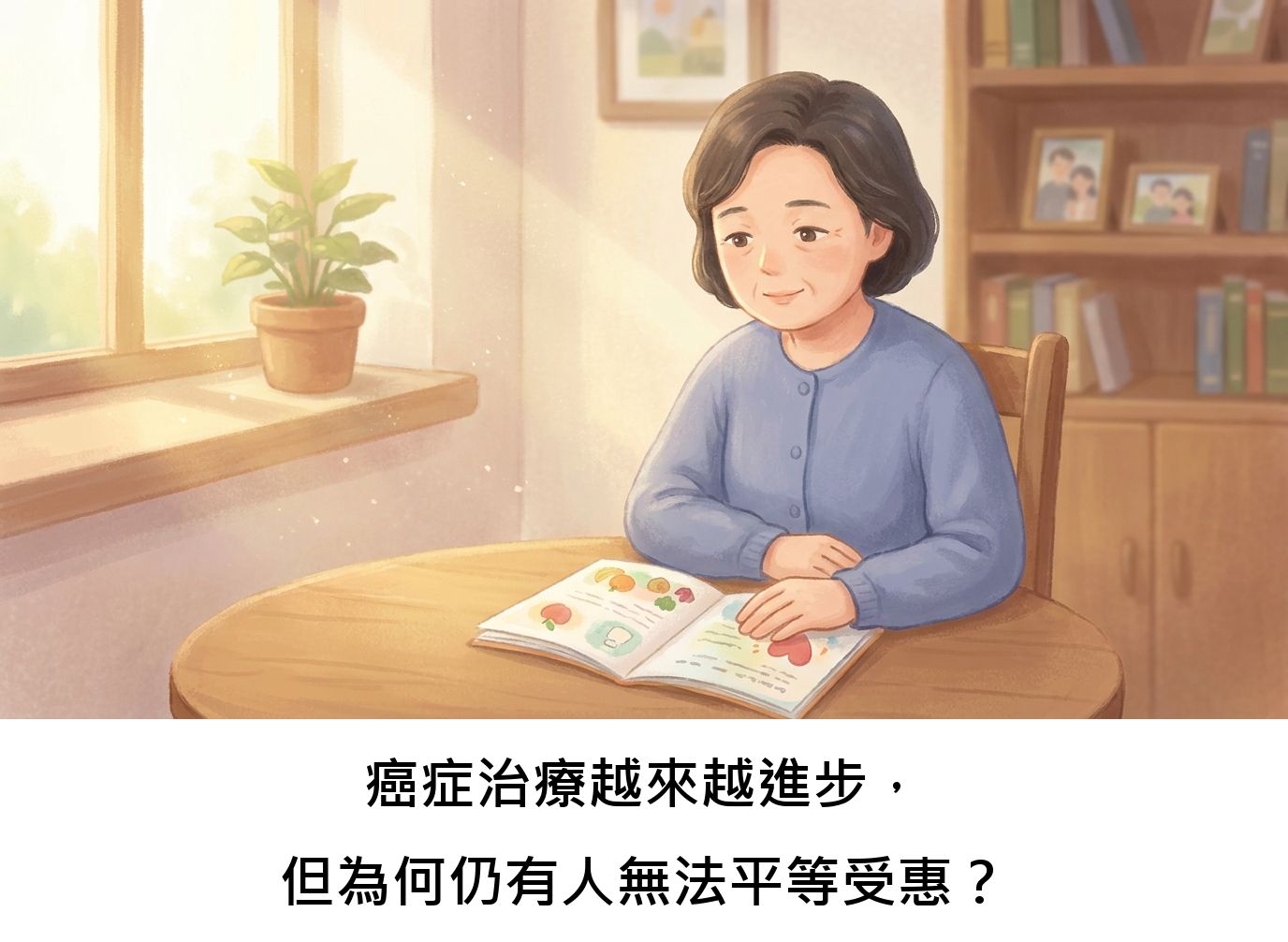 癌症治療越來越進步,但為何仍有人無法平等受惠?