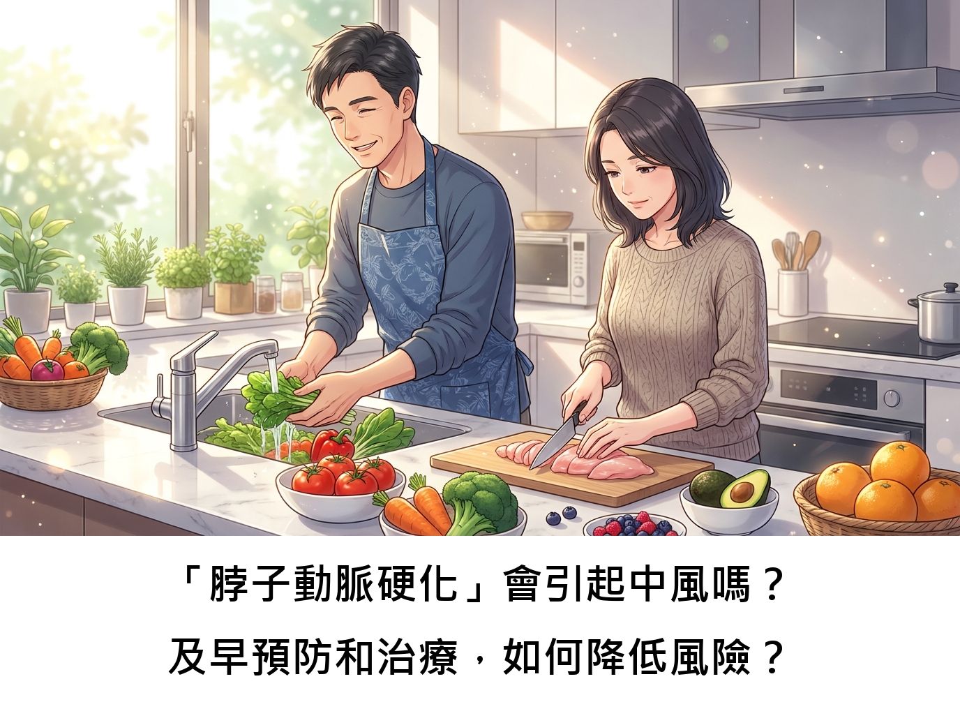 「脖子動脈硬化」會引起中風嗎?及早預防和治療,如何降低風險?