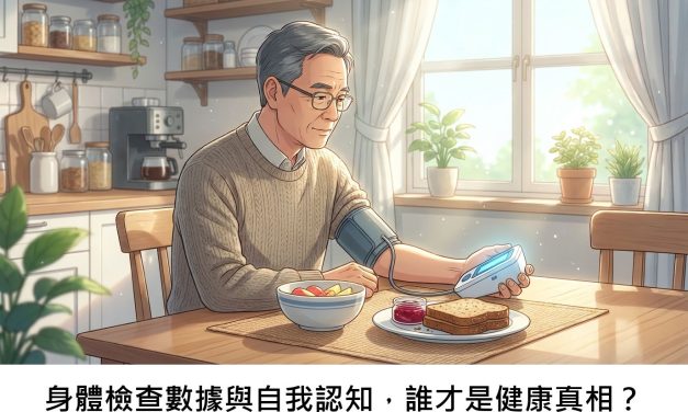 身體檢查數據與自我認知，誰才是健康真相？