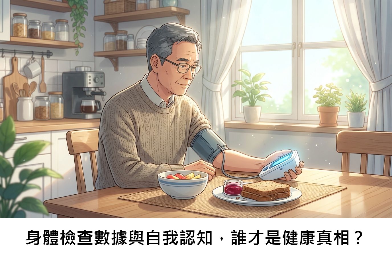 身體檢查數據與自我認知,誰才是健康真相?