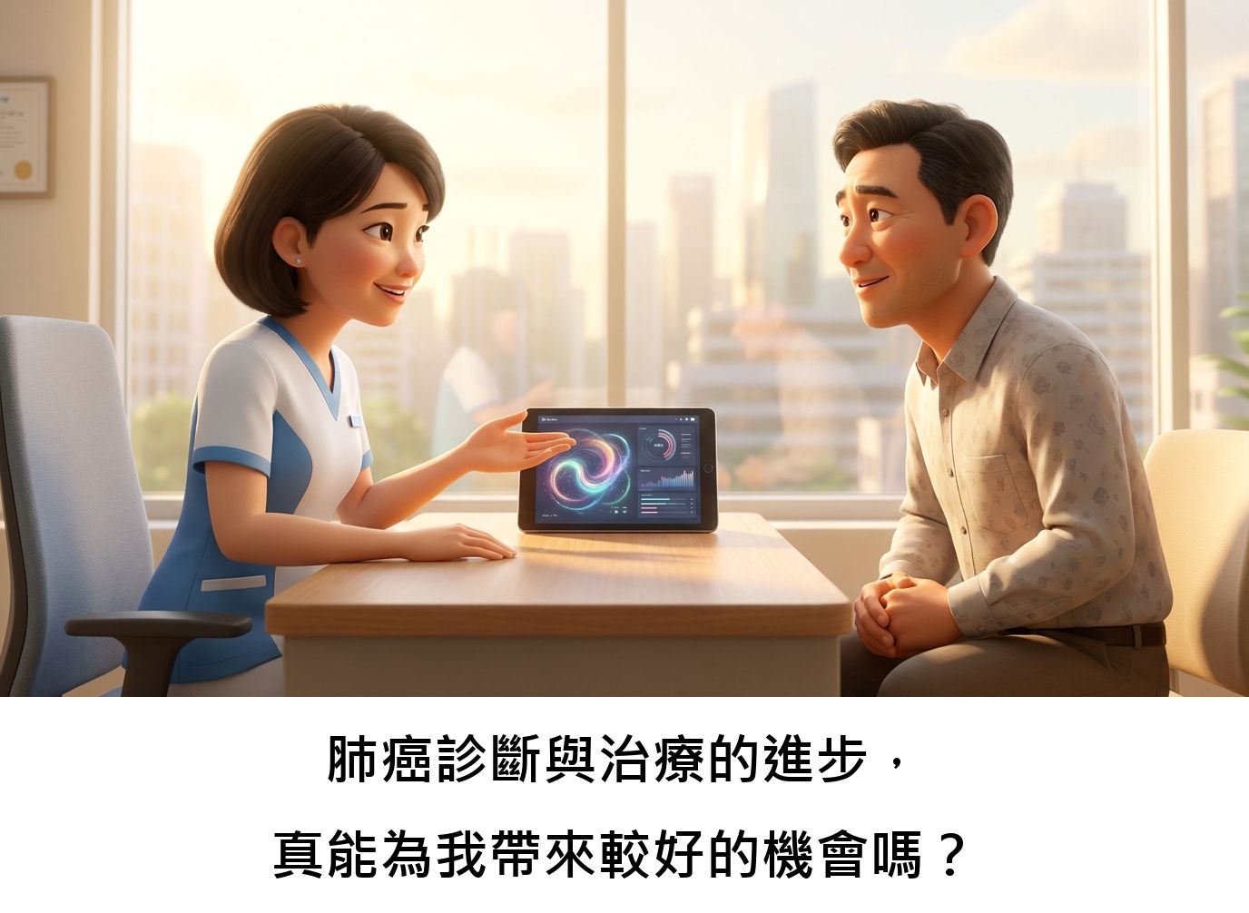 肺癌診斷與治療的進步,真能為我帶來較好的機會嗎?