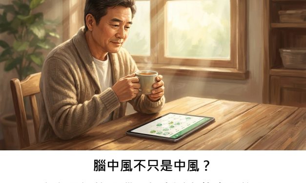 腦中風不只是中風？它和我們的「腦」年生活有什麼關係？