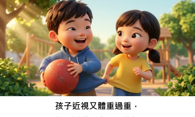 孩子近視又體重過重，可能是活動量太少惹的禍？