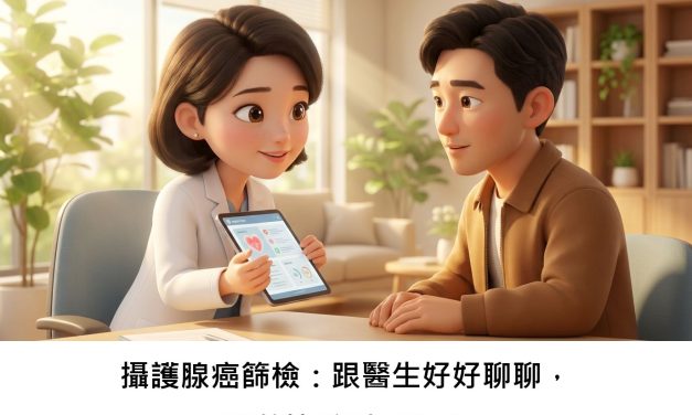 攝護腺癌篩檢：跟醫生好好聊聊，真的比較重要嗎？