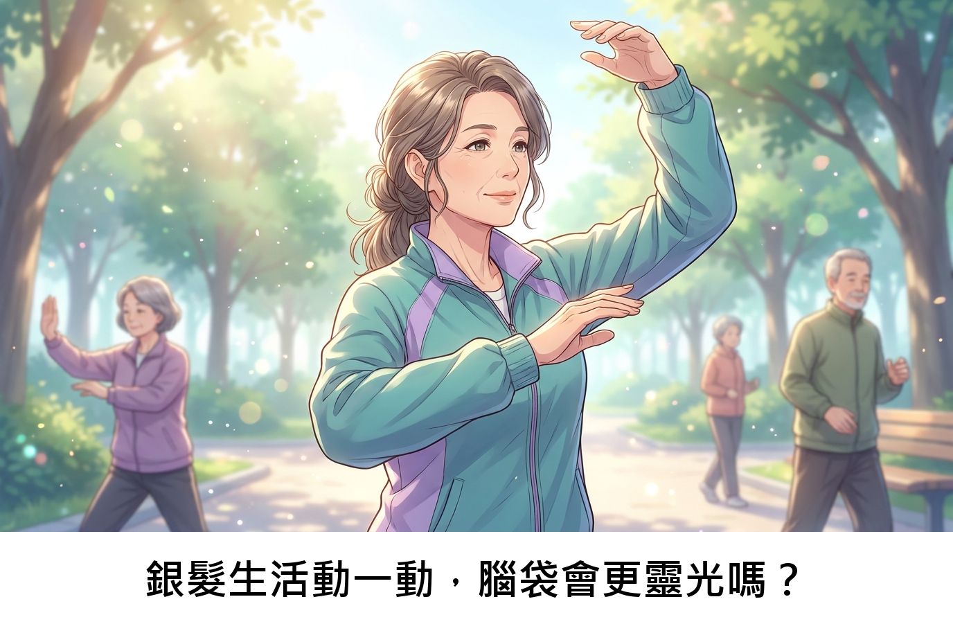 銀髮生活動一動,腦袋會更靈光嗎?