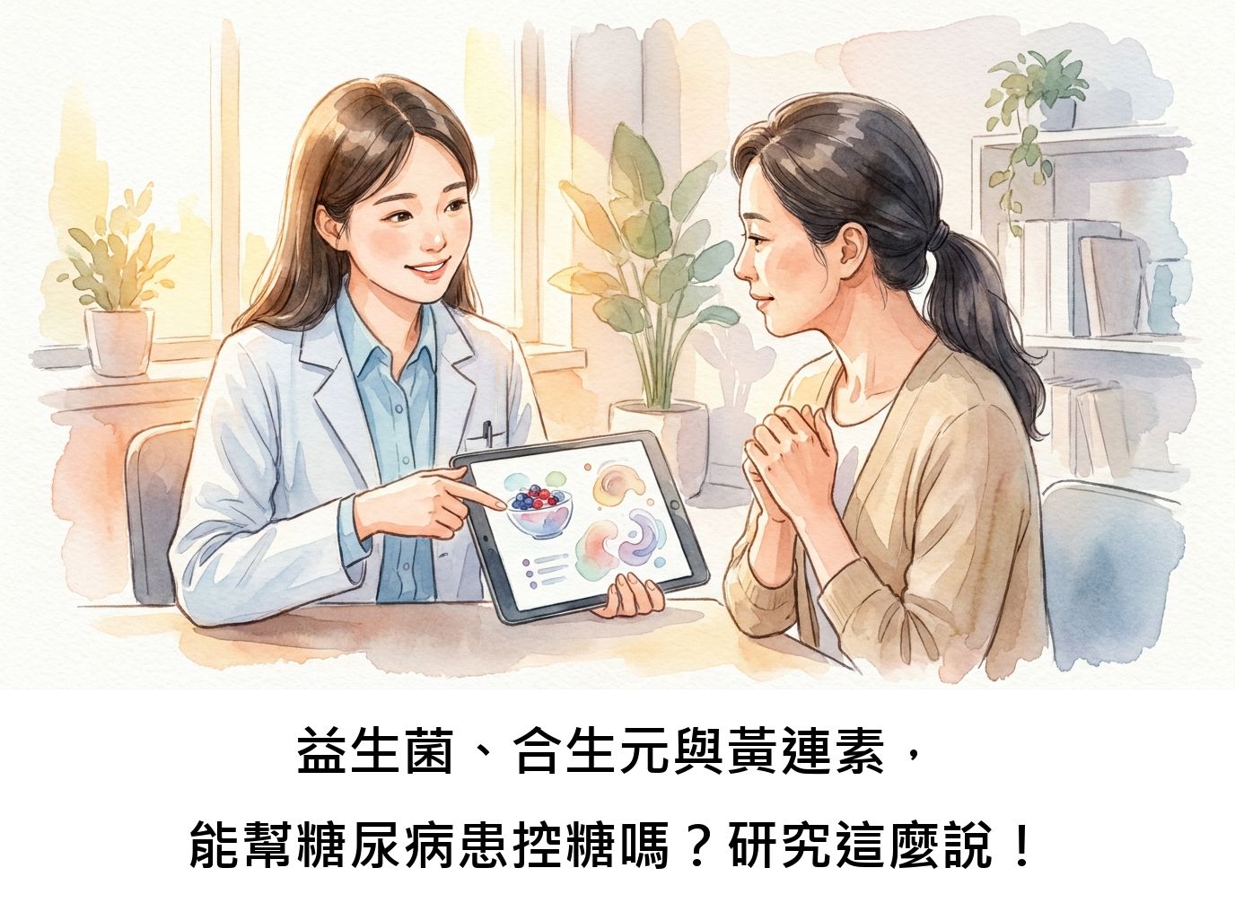 益生菌、合生元與黃連素，能幫糖尿病患控糖嗎？研究這麼說！