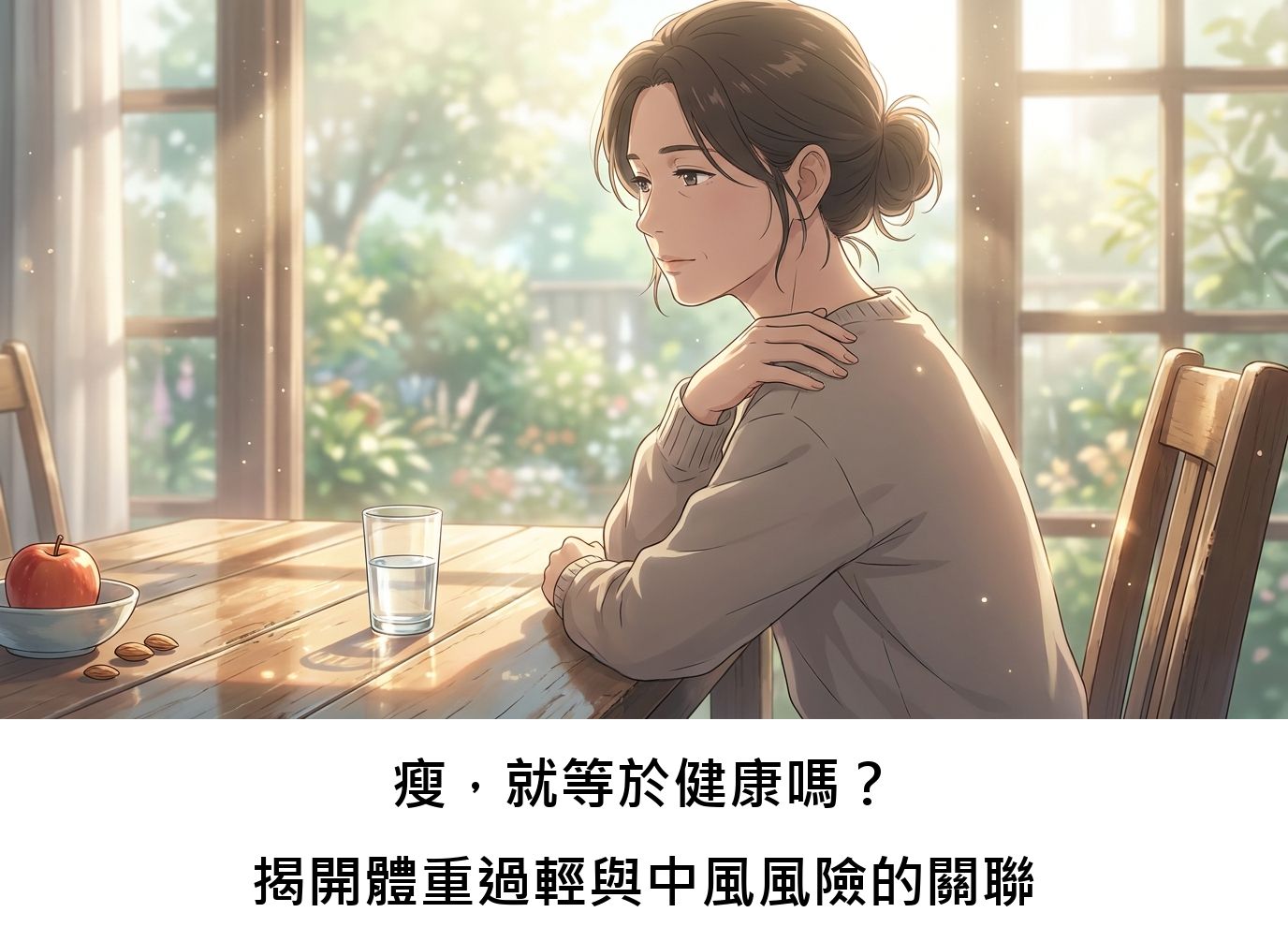 瘦，就等於健康嗎？揭開體重過輕與中風風險的關聯