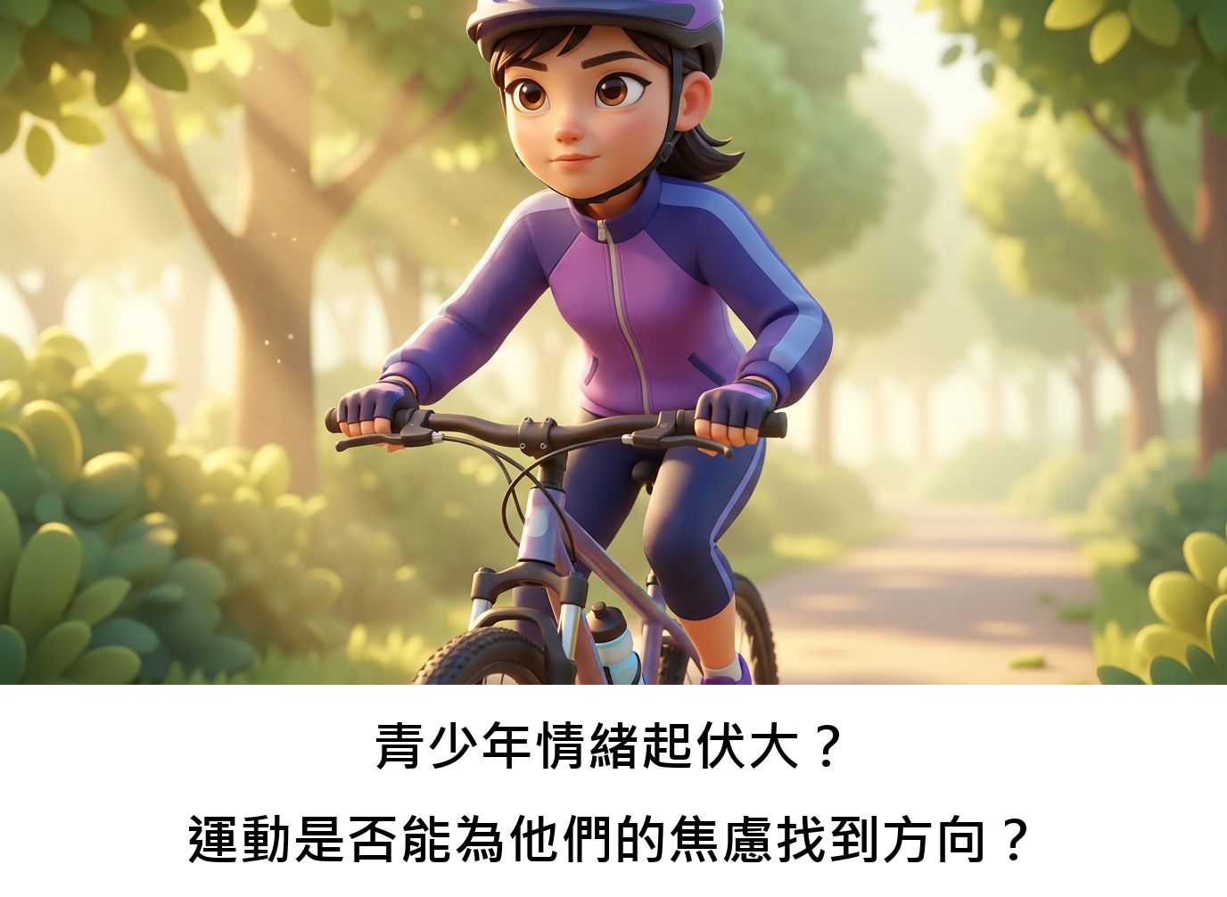 青少年情緒起伏大?運動是否能為他們的焦慮找到方向?