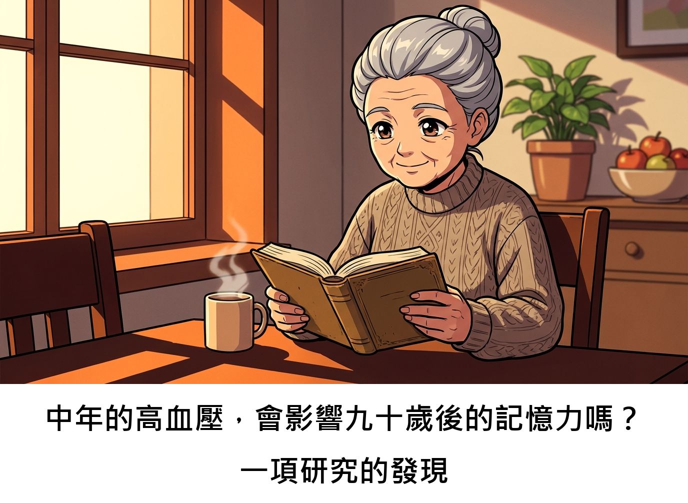 中年的高血壓,會影響九十歲後的記憶力嗎?一項研究的發現