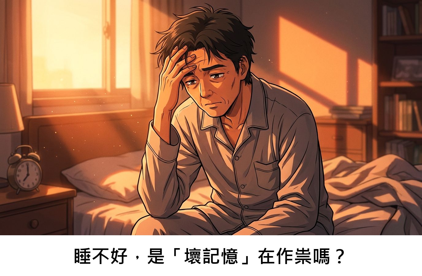 睡不好,是「壞記憶」在作祟嗎?