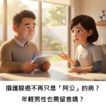 攝護腺癌不再只是「阿公」的病？年輕男性也需留意嗎？