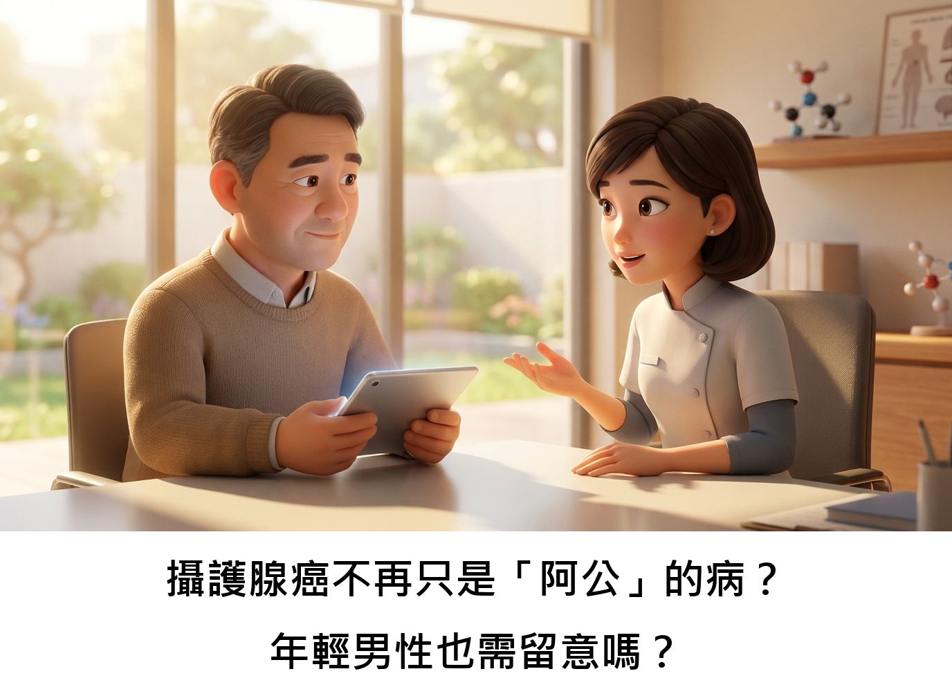 攝護腺癌不再只是「阿公」的病?年輕男性也需留意嗎?