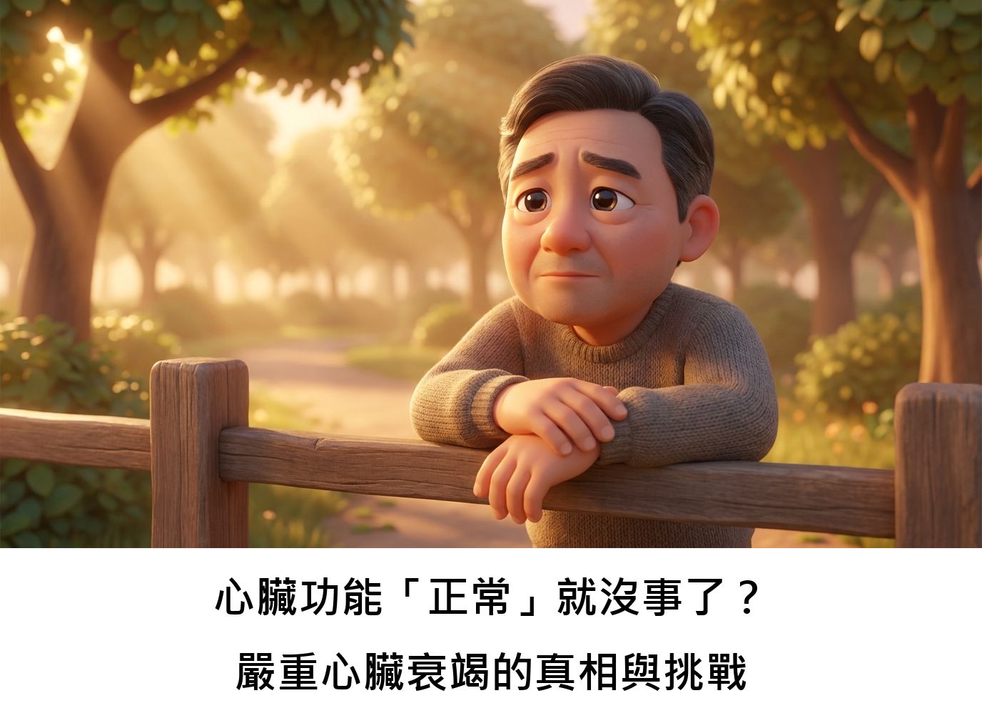 心臟功能「正常」就沒事了？嚴重心臟衰竭的真相與挑戰