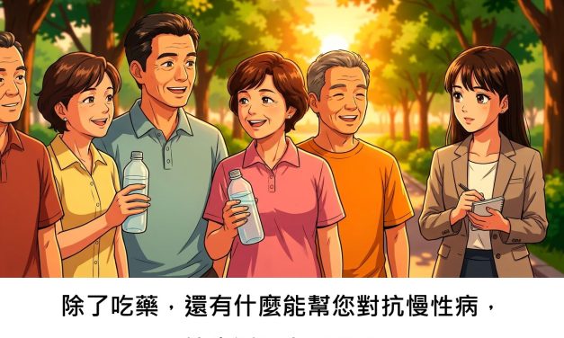 除了吃藥，還有什麼能幫您對抗慢性病，讓生活更有品質？