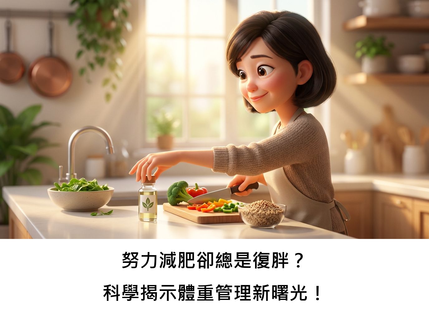 努力減肥卻總是復胖?科學揭示體重管理新曙光!