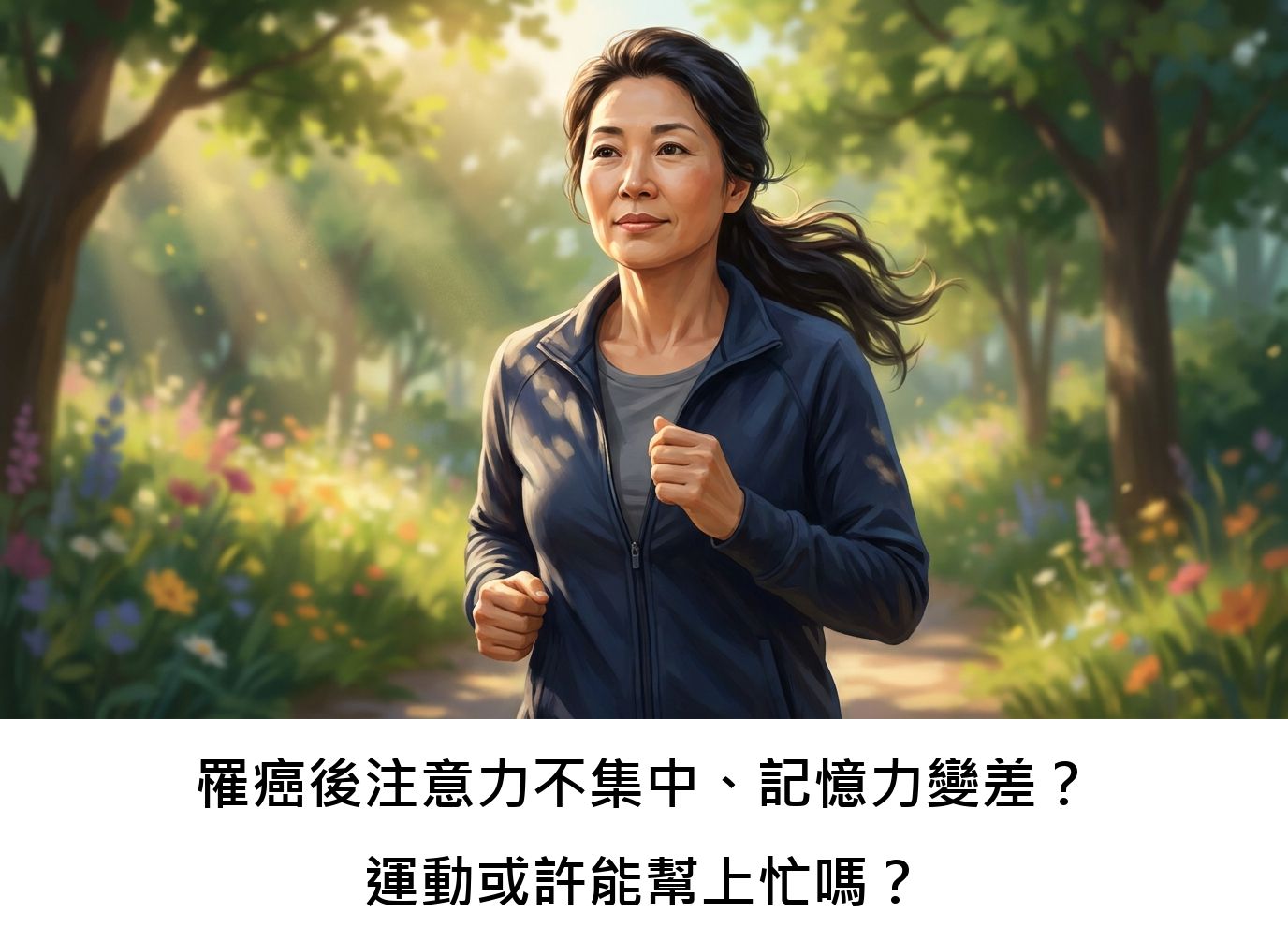 罹癌後注意力不集中、記憶力變差?運動或許能幫上忙嗎?