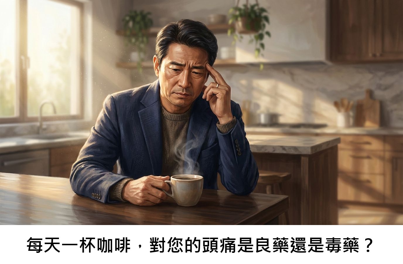 每天一杯咖啡,對您的頭痛是良藥還是毒藥?
