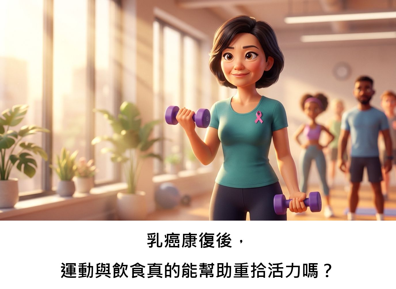 乳癌康復後，運動與飲食真的能幫助重拾活力嗎？