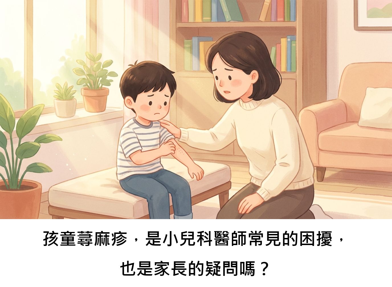 孩童蕁麻疹,是小兒科醫師常見的困擾,也是家長的疑問嗎?