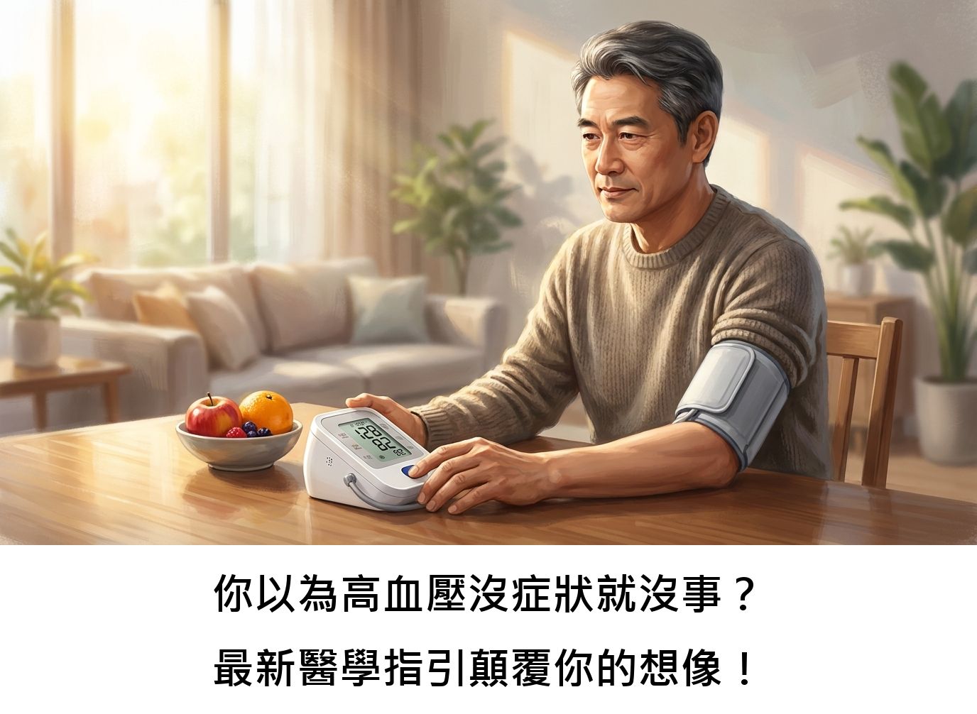 你以為高血壓沒症狀就沒事？最新醫學指引顛覆你的想像！