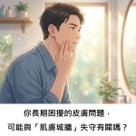 你長期困擾的皮膚問題，可能與「肌膚城牆」失守有關嗎？