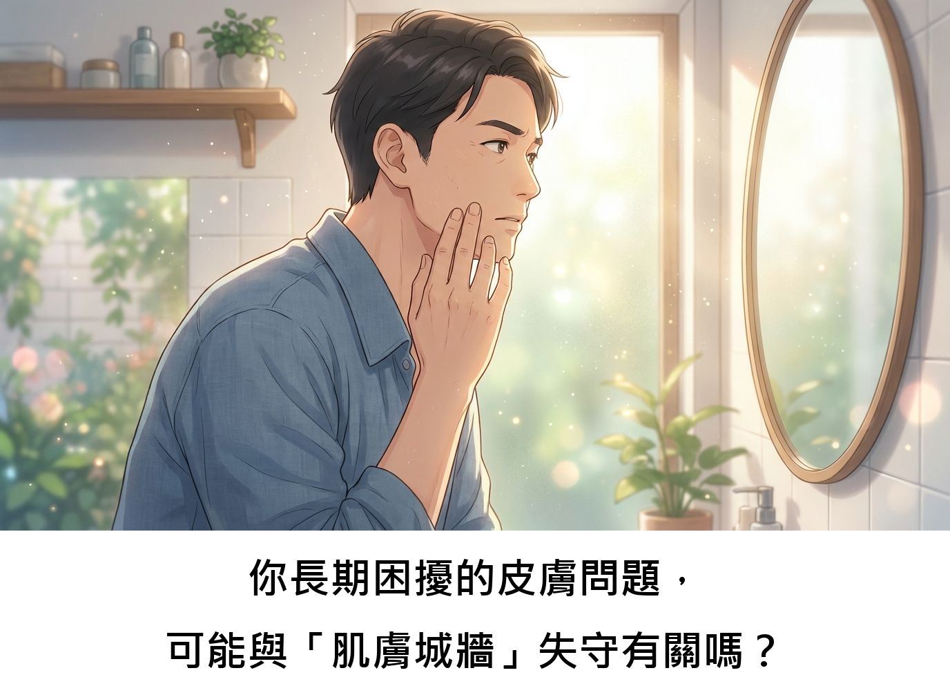 你長期困擾的皮膚問題,可能與「肌膚城牆」失守有關嗎?