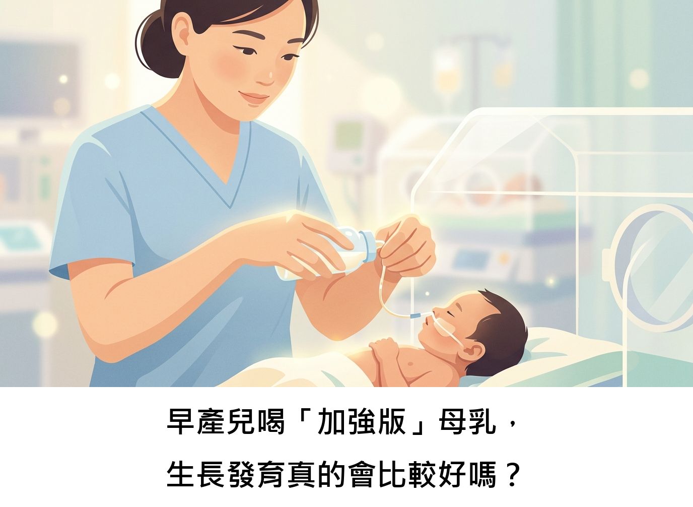 早產兒喝「加強版」母乳，生長發育真的會比較好嗎？