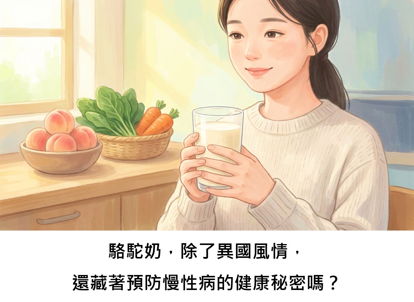 駱駝奶，除了異國風情，還藏著預防慢性病的健康秘密嗎？
