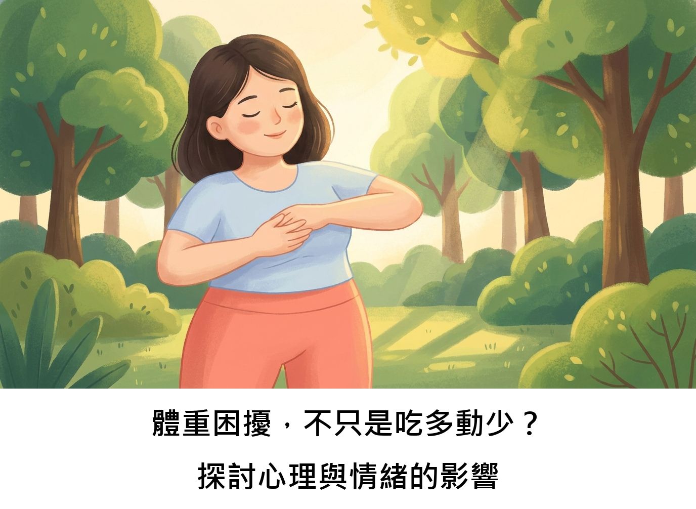 體重困擾,不只是吃多動少?探討心理與情緒的影響