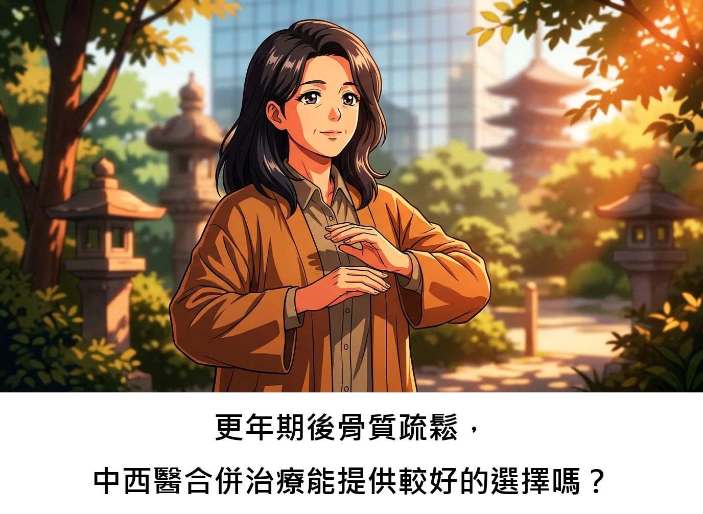 更年期後骨質疏鬆,中西醫合併治療能提供較好的選擇嗎?