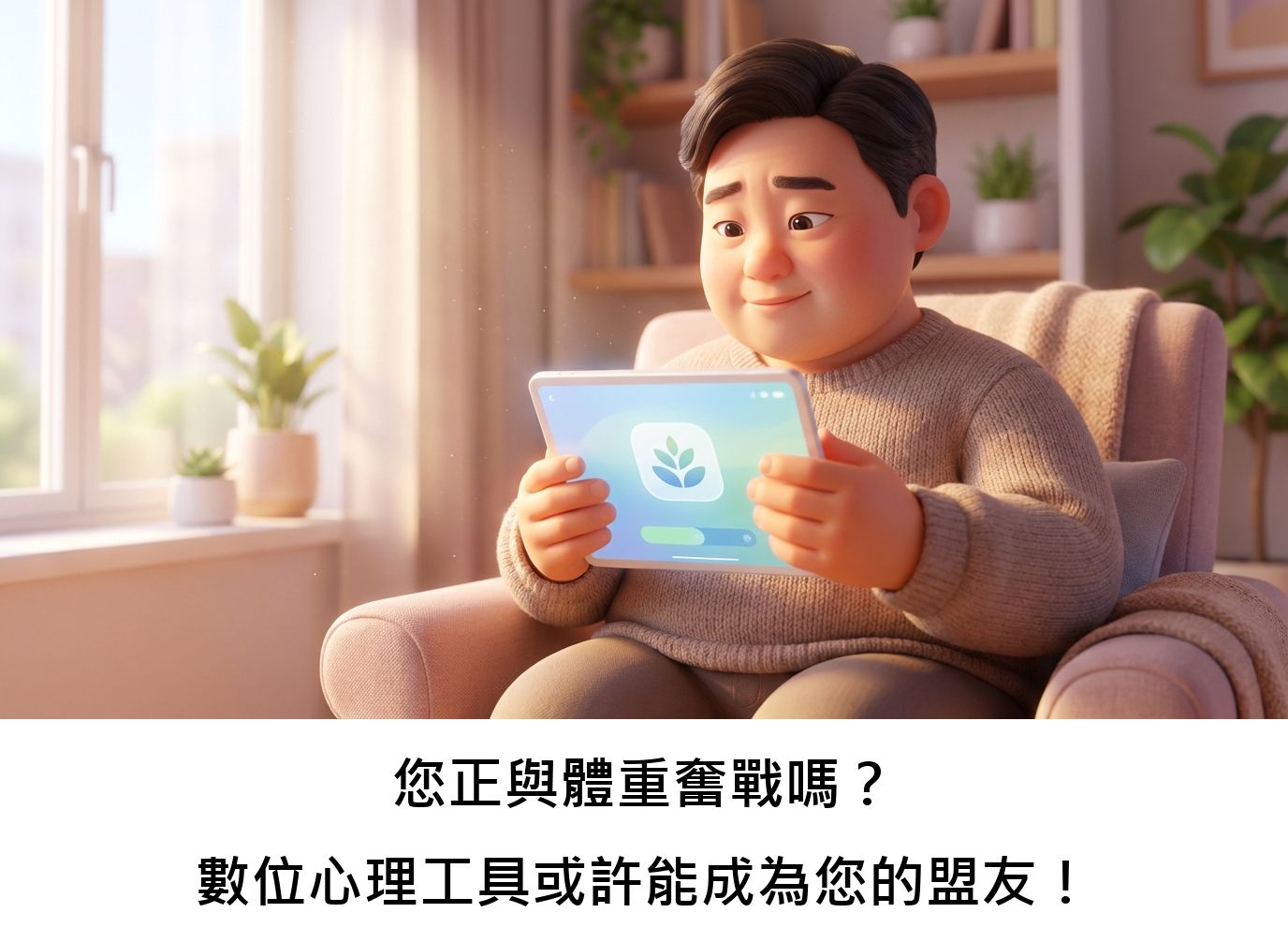 您正與體重奮戰嗎?數位心理工具或許能成為您的盟友!