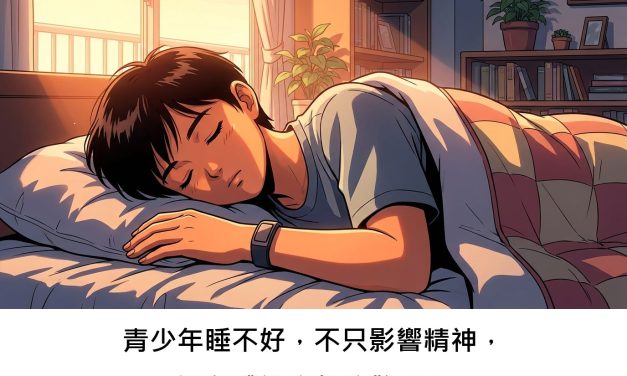 青少年睡不好，不只影響精神，連身體健康都拉警報？