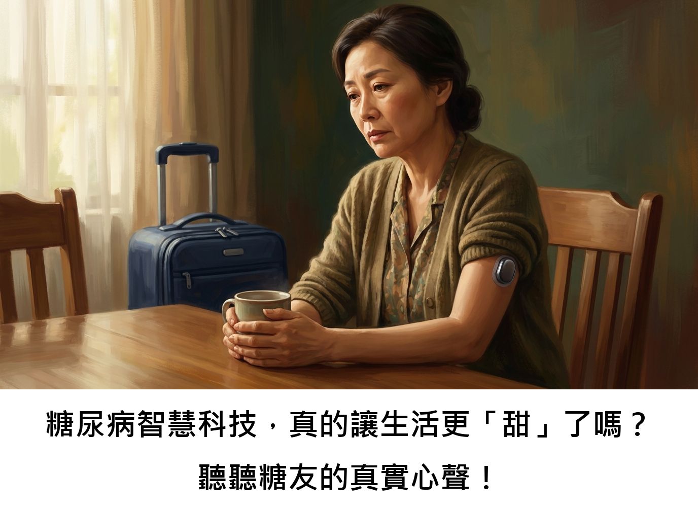 糖尿病智慧科技,真的讓生活更「甜」了嗎?聽聽糖友的真實心聲!