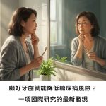 顧好牙齒就能降低糖尿病風險？一項國際研究的最新發現