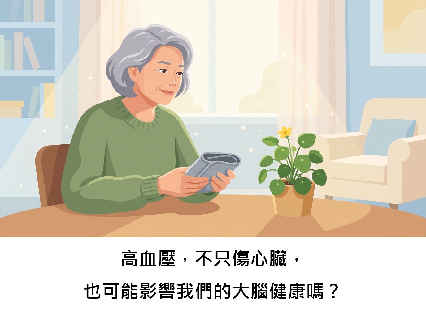 高血壓，不只傷心臟，也可能影響我們的大腦健康嗎？