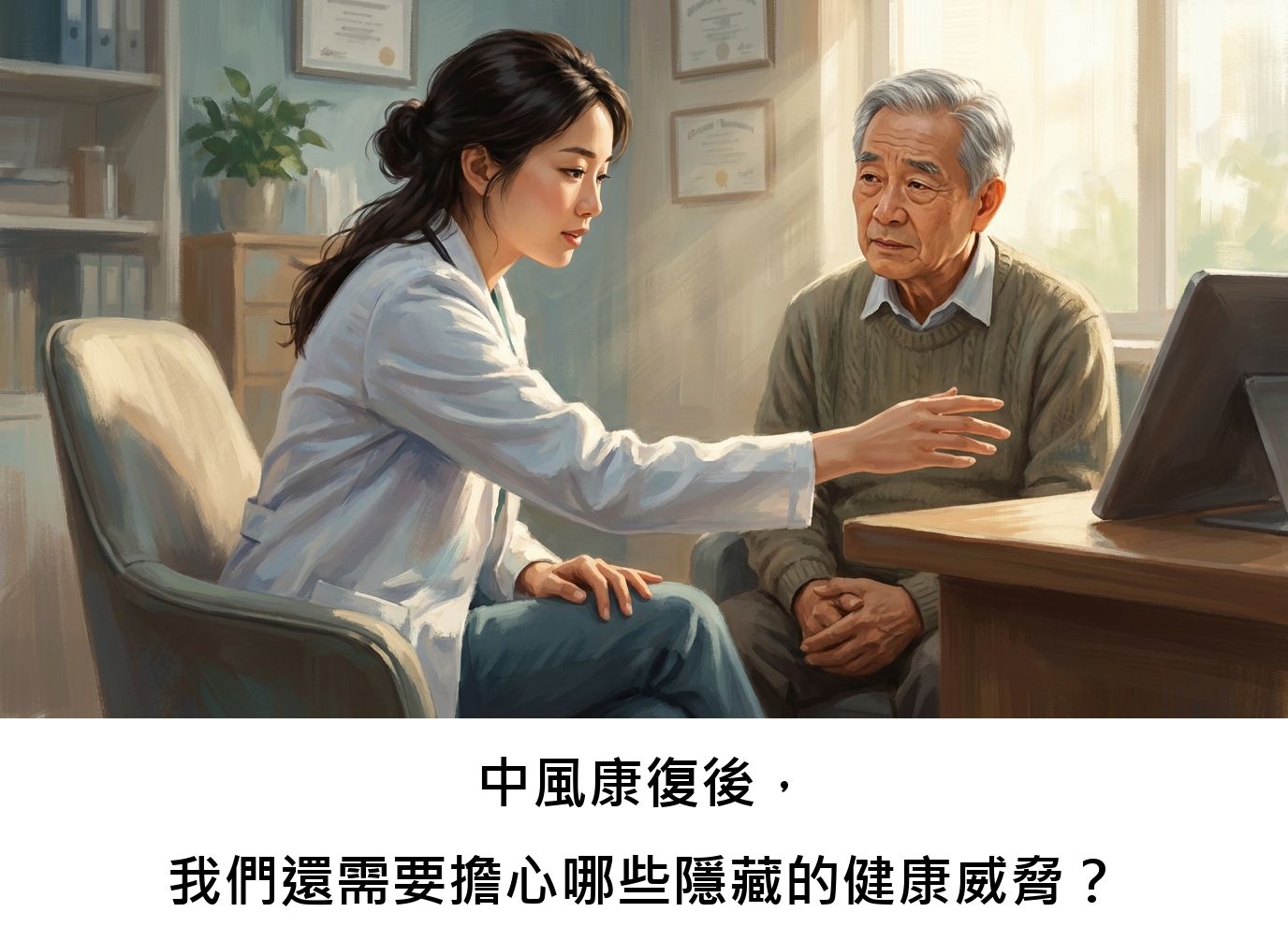 中風康復後，我們還需要擔心哪些隱藏的健康威脅？