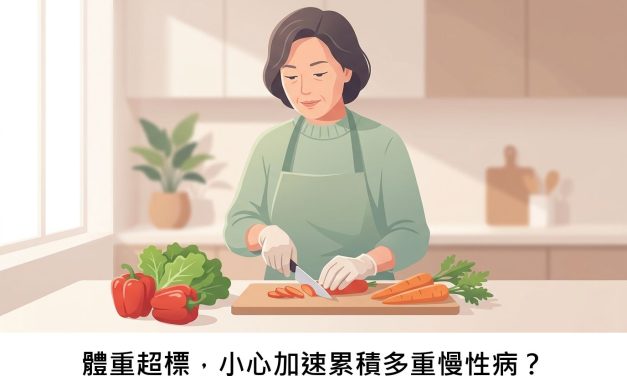 體重超標，小心加速累積多重慢性病？