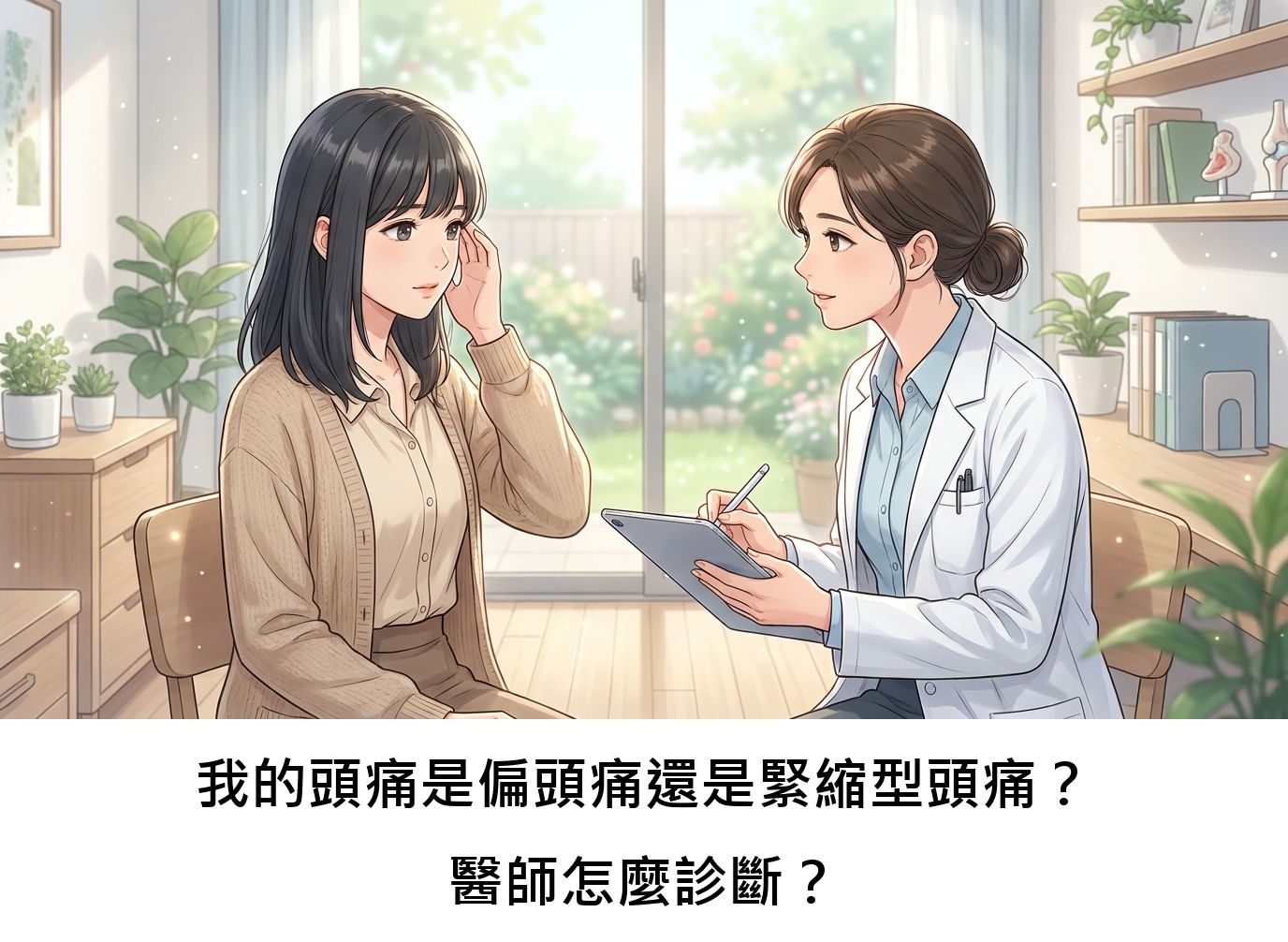 我的頭痛是偏頭痛還是緊縮型頭痛？醫師怎麼診斷？