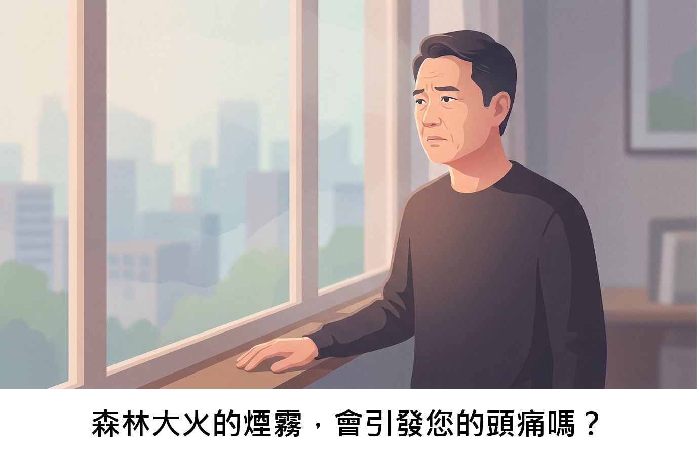 森林大火的煙霧，會引發您的頭痛嗎？
