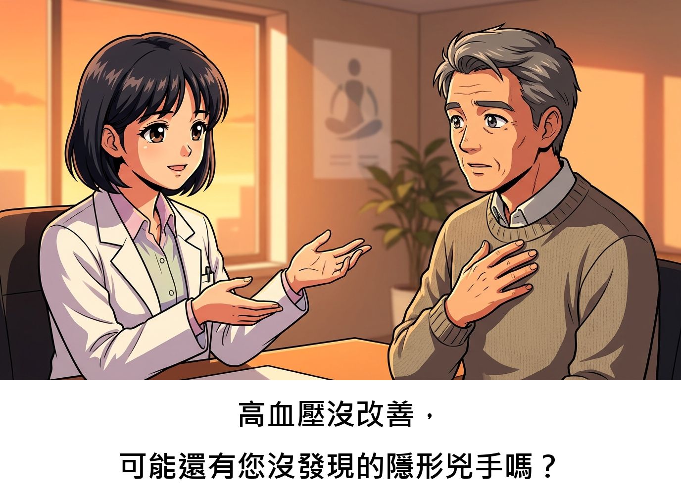 高血壓沒改善,可能還有您沒發現的隱形兇手嗎?