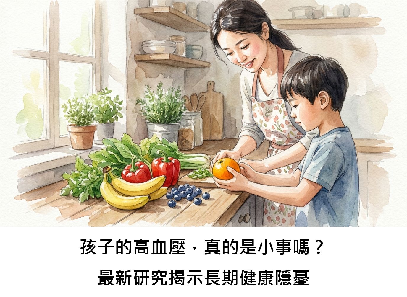 孩子的高血壓,真的是小事嗎?最新研究揭示長期健康隱憂